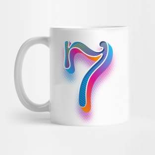 Float 7 rainbow Mug